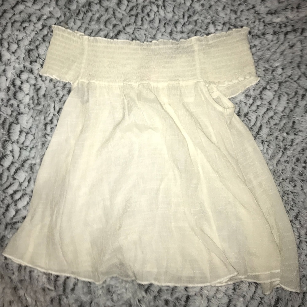 Off the shoulder shirt